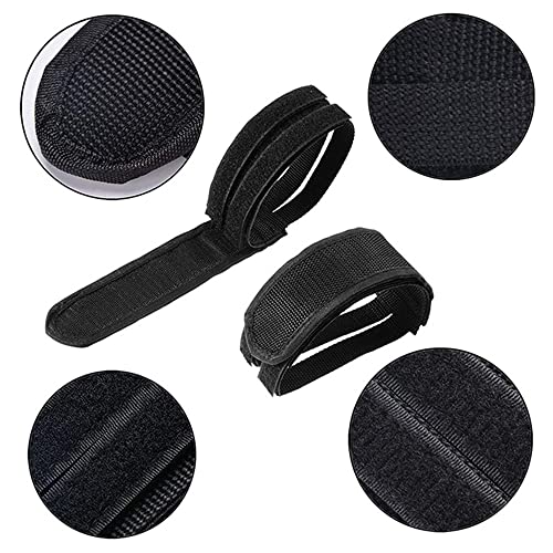 Tobefore 1 Pair Universal Bicycle Fixed Strap Bicycle Feet Strap Pedal Straps Nylon Bike Pedal Straps Toe Clip Strap Belt Adhesive Bicycle Pedal Tape For Indoor Fitness Bike Fixed Gear Bike #TOP5