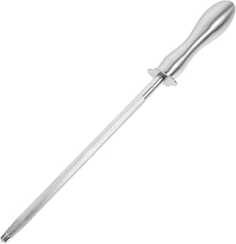 Handheld Kitchen Cutter Honing Rod Stainless Steel Sharpener