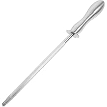 Handheld Kitchen Cutter Honing Rod Stainless Steel Sharpener
