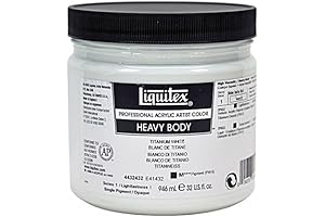 Liquitex Heavy Body Acrylic Paint: Premium Pigment and Optimal Viscosity