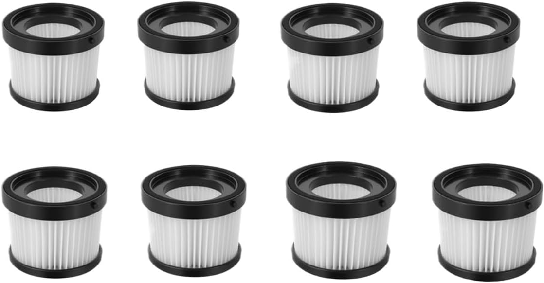 8/4pcs Filters ，Compatble for DEWALT， Cordless Handheld Vacuum Cleaner Replacement Filters ，Compatble for Makita ，Vacuum Cleaners Power Tool(8pcs)