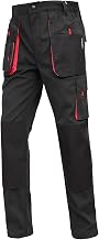 WORK IDEA - Mens Work Trousers Heavy Duty Canvas Work Trousers with Oxford Knee Pad Pockets