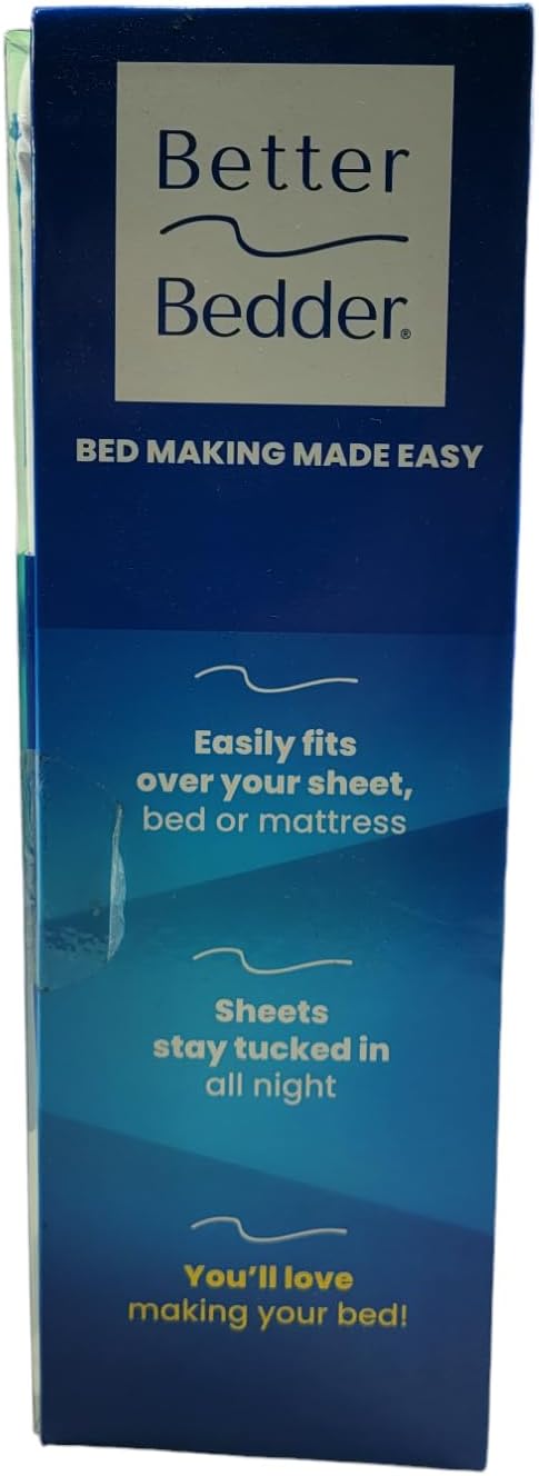 Queen Fitted Sheet Holder Straps – Converts Flat Sheets into Fitted Sheets, Bed Sheet Fasteners for All Mattress Heights - Holds Sheets in Place Dimension 14.96 x 125.2 inches