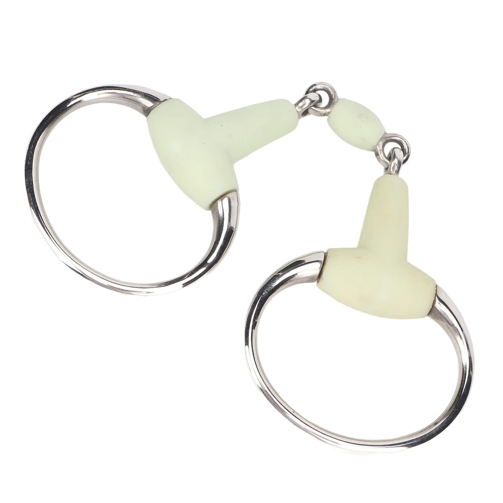 Broca Para Caballo De Acero Inoxidable, Accesorio Para Carreras De Caballos, Sabor A Manzana, Envuelta En Goma, Para Boca De Caballo, Broca Para Caballo, Tachuela, Broca Para