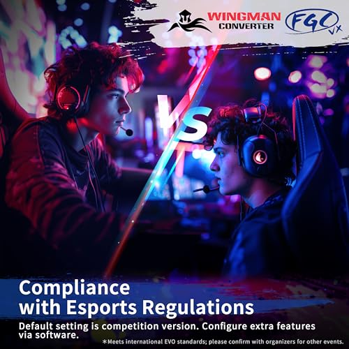 Brook Wingman FGC VX Arcade Controller Converter for PS5/PS4/PC – Supports 150+ Wired Controllers, Low-Latency Adapter for Arcade Sticks & Fightpads, Compatible with All PS5/PS4 Games - Thumbnail 6
