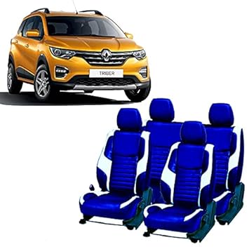 AutoSafe Napa Leather Car seat Cover for Renault Triber 7 Seater Front & Back Seat Cover (A Luxury Product) S4-LX202162