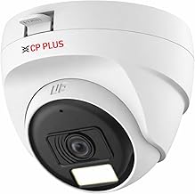 CP-Plus DC24PL3C-L 2.4MP HD Dual Light Hybrid Illumax Full Color-On-Motion IR Dome Security Camera | 3.6 mm Fixed Lens | I
