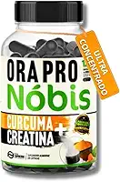 O. Pro N Cúrcuma + Creatina Premium 100% Natural 500mg 120 Cápsulas