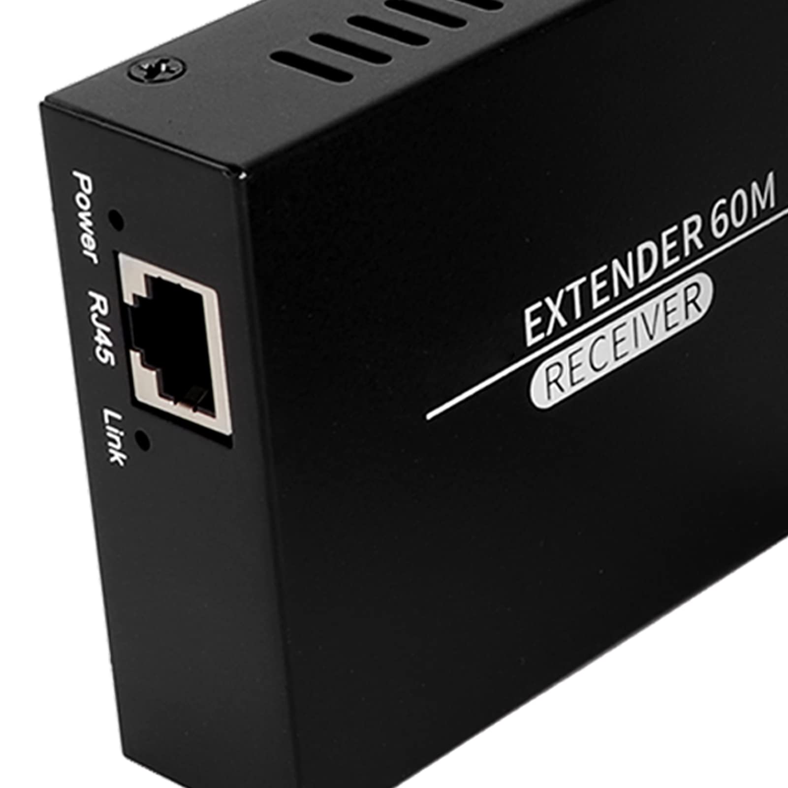 kvm fiber extender, hd multimedia interface kvm extender poc function synchronous transmission 197ft 100-240v remote operation 1920x1080p 60hz for projector (eu plug)