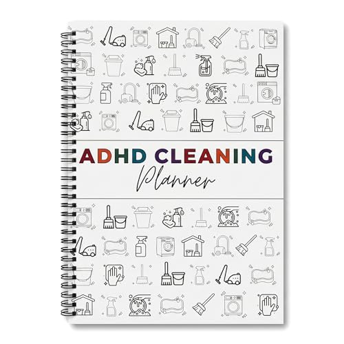 Cleaning Planner for Adults with ADHD, Cleaning Schedule for Daily