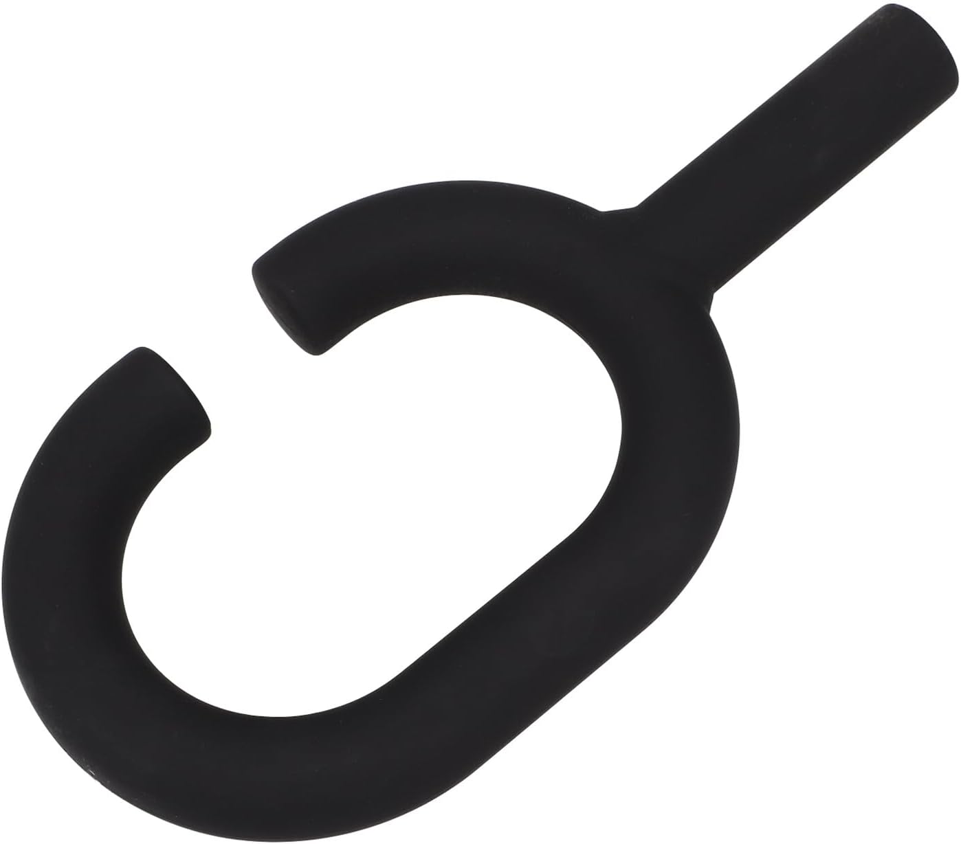 KESYOO Replacement Handle for Folding Rain Umbrella, 14mm Aperture C-shaped Grip, Compact Curved Umbrella Handle for Outdoor and Daily Use