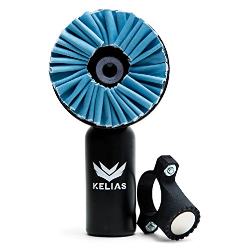 New Motorcycle Accessory for Cleaning Motorcycle Helmet Visor, Face Shield, and Windshield With Convenient Handlebar Mount and Micro Fiber Cloth