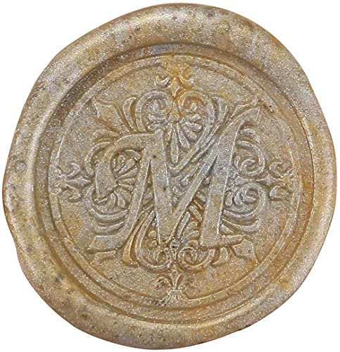 Classic Wooden Letter B Alphabet Letter Initial Wax Classic Sealing Wax Seal Stamp (M)