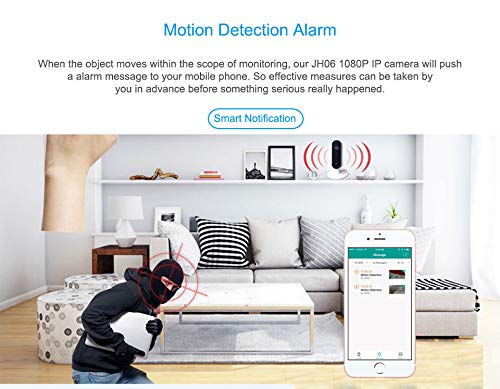 Trivision Indoor Security Camera, 30-Day Free Rolling Cloud Storage, Sd Card, Night Vision, Motion Detection, Phone App, No Subscription, No Monthly Fee #TOP3