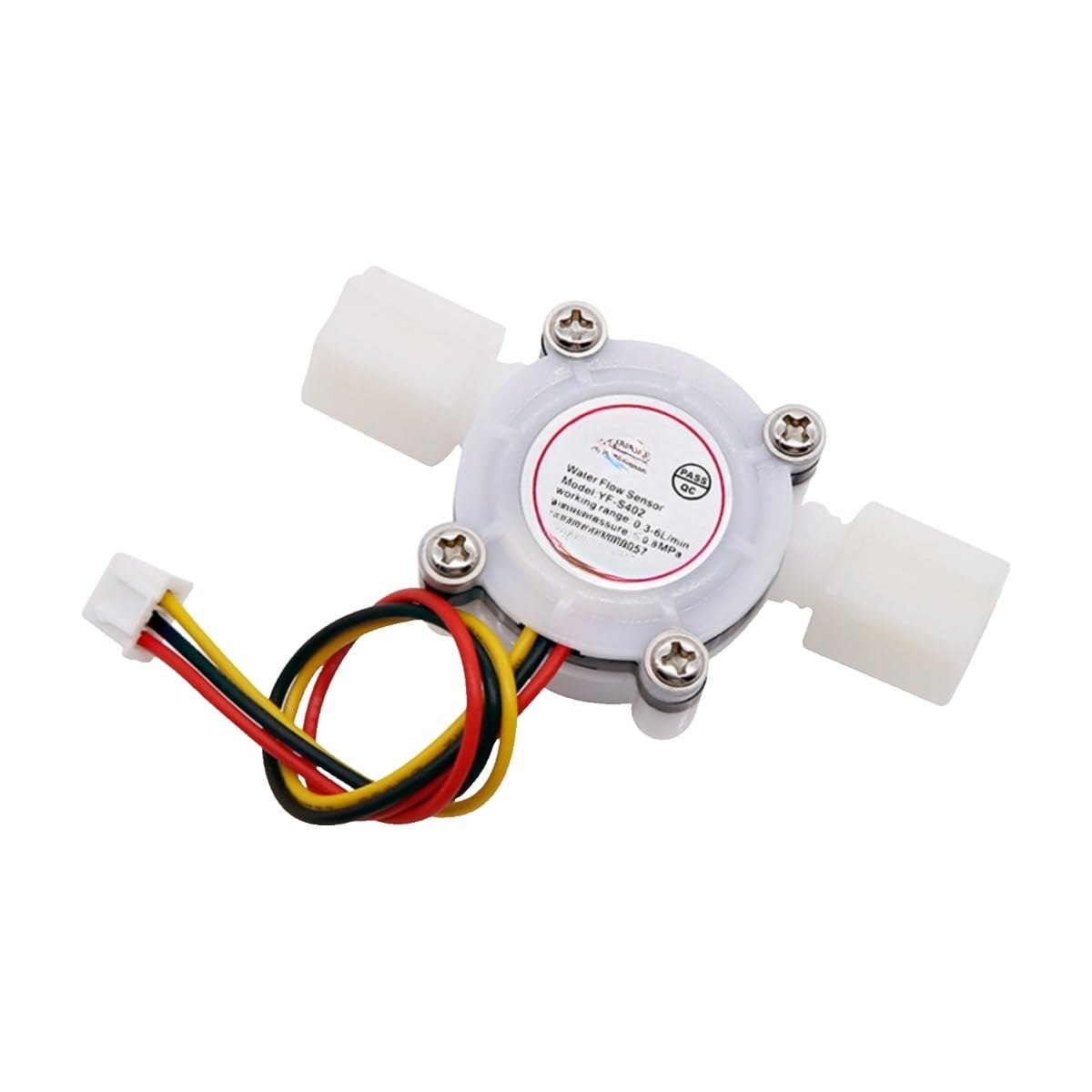 Sensor de flujo agua medidor electromagnético tubo 1/4 pulgadas S402 líquidos 2