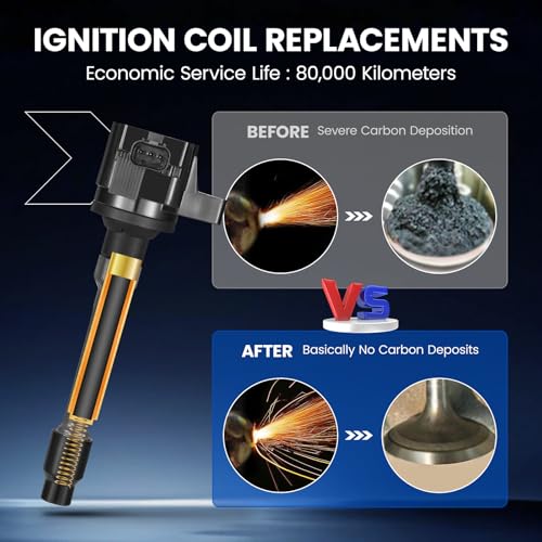 SYKRSS 4-Pack UF781 Ignition Coils Compatible with Acura TLX RDX, Compatible with Honda Insight Clarity CR-V Accord Civic 2016-2022 1.5L 2.0L L4- Replaces for 305205G0A01 by SYKRSS - Image 6