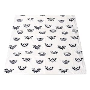 Kinderstoel Voedselopvangmat,Waterdichte spatmat – 43x43in Opvouwbare Vloermat Wasbare Antislip Splat Mat Draagbare Mat Voor Huisdierenrust En Spelen Baok