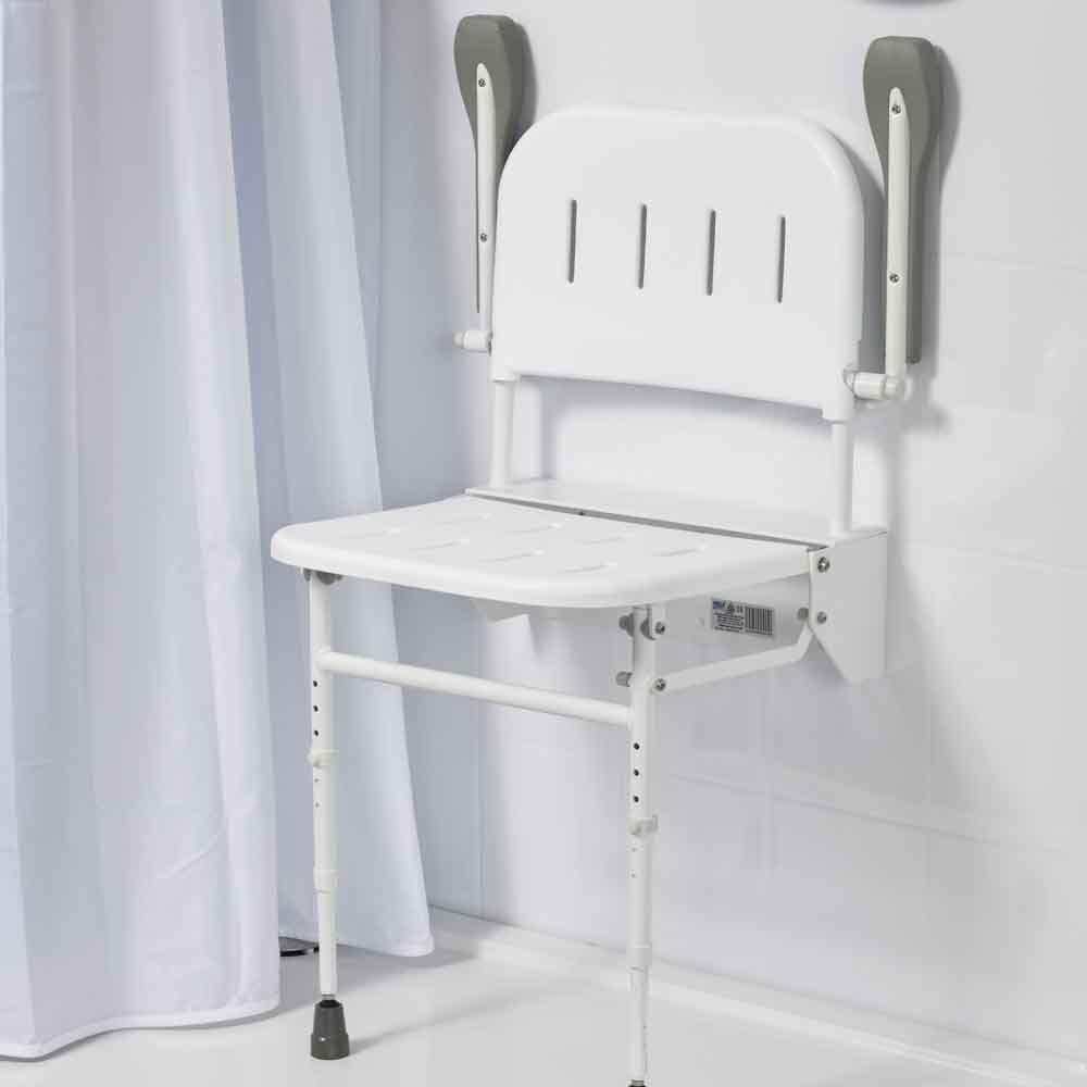 Buy Folding Shower Seat With Legs And Padded Seat Online In Vietnam B006h4sswa