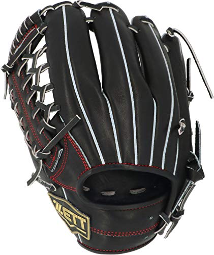 ZETT 硬式野球 グラブ  ネオステイタス オールラウンド用 右投げ用 小さめサイズ ブラック サイズ:L BPGB25020