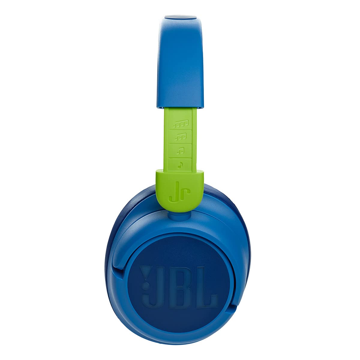 JBL JR 460NC Casque Supra-auriculaire sans Fil pour Enfants, jusqu'à 30 Heures de Lecture et Son JBL Safe - Bleu