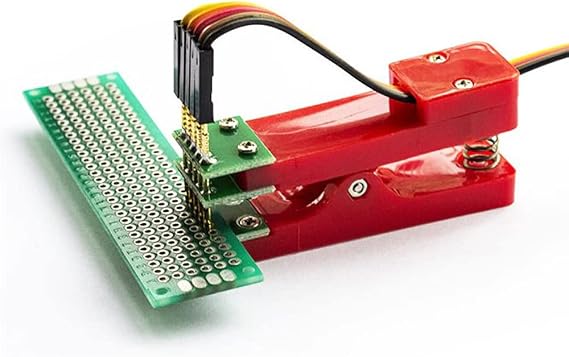 5 Pin Programlama Aparatı 2.54mm Pogo Pin Yaylı Mandal Klips Seri Üretim Entegre Hızlı Programlayıcı Arm Pic Atmel Eprom Flash Bios