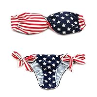 Algopix Similar Product 19 - Calhoun USA Bandeau Bikini (Large)