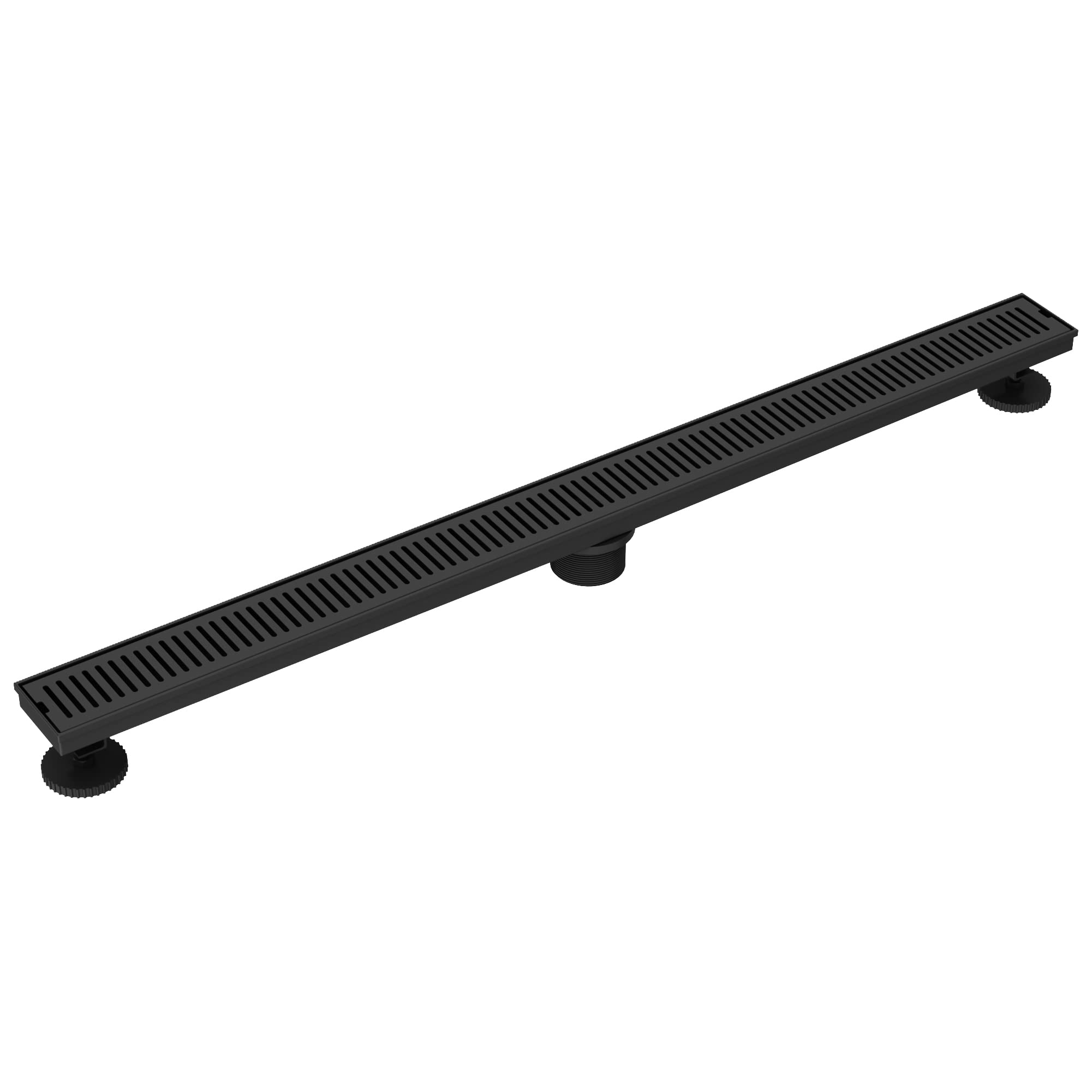 Elan 36 in. Linear Shower Drain in Matte Black