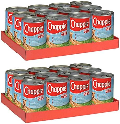 Chappie Nutritional Adult Dog Food Tins Original (12 x 412g Per P...