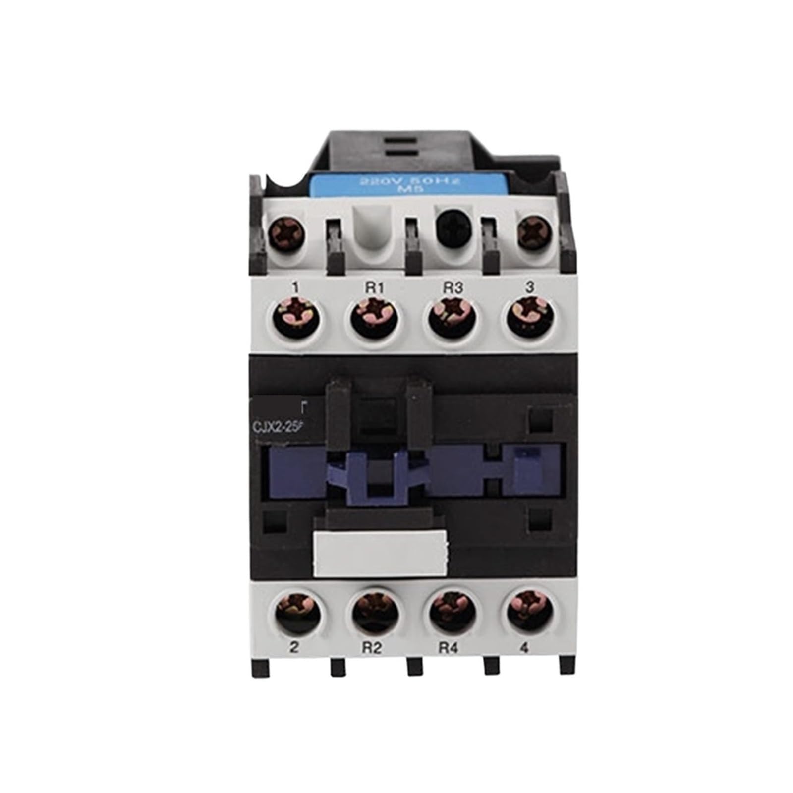 Contacteur électrique CJX2-2508 2NO 2NC 25A pour rail DIN triphasé