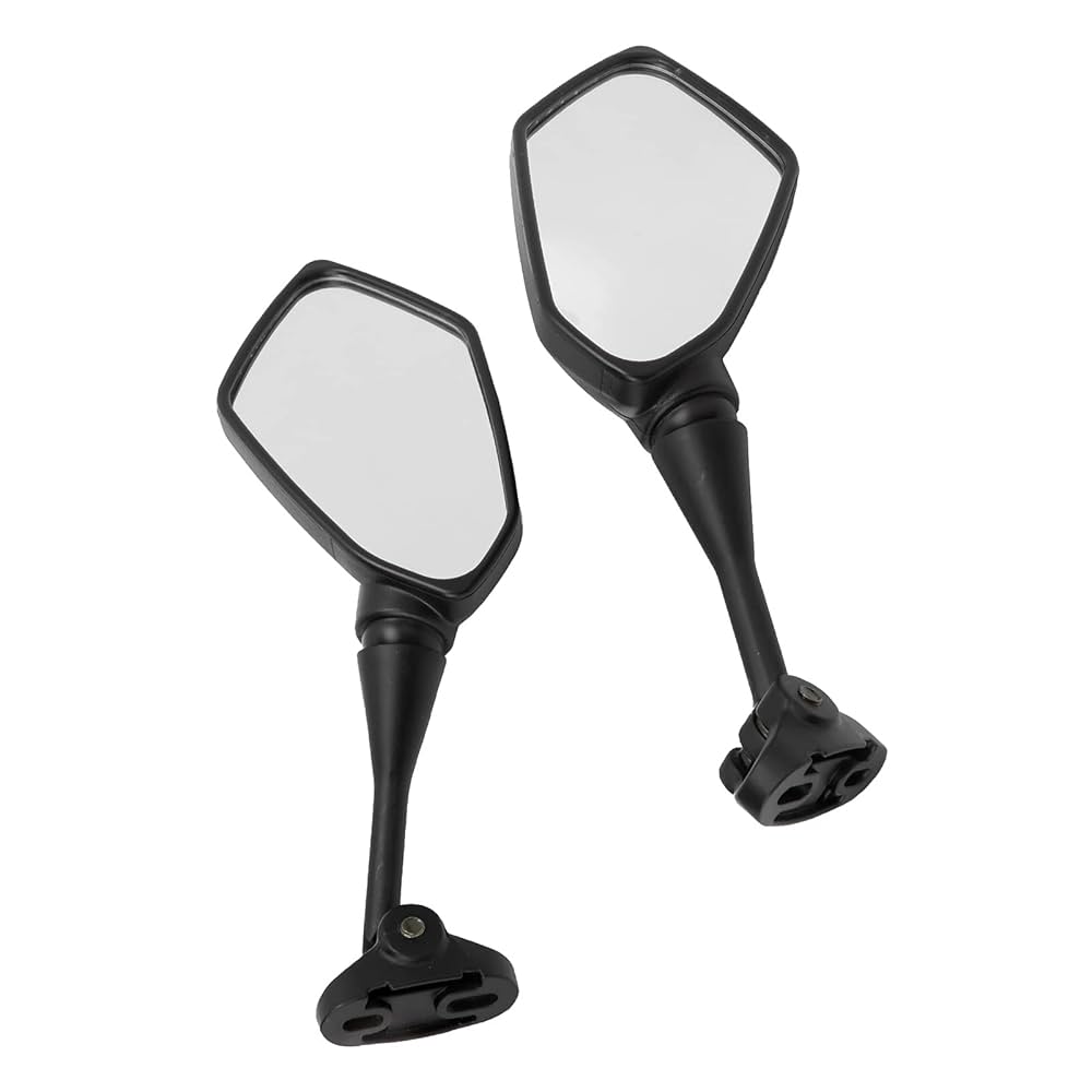 Specchietti Retrovisori Moto Neri - Ricambio Per Honda CBR F4 Racing, Design Sportivo - Foto 3