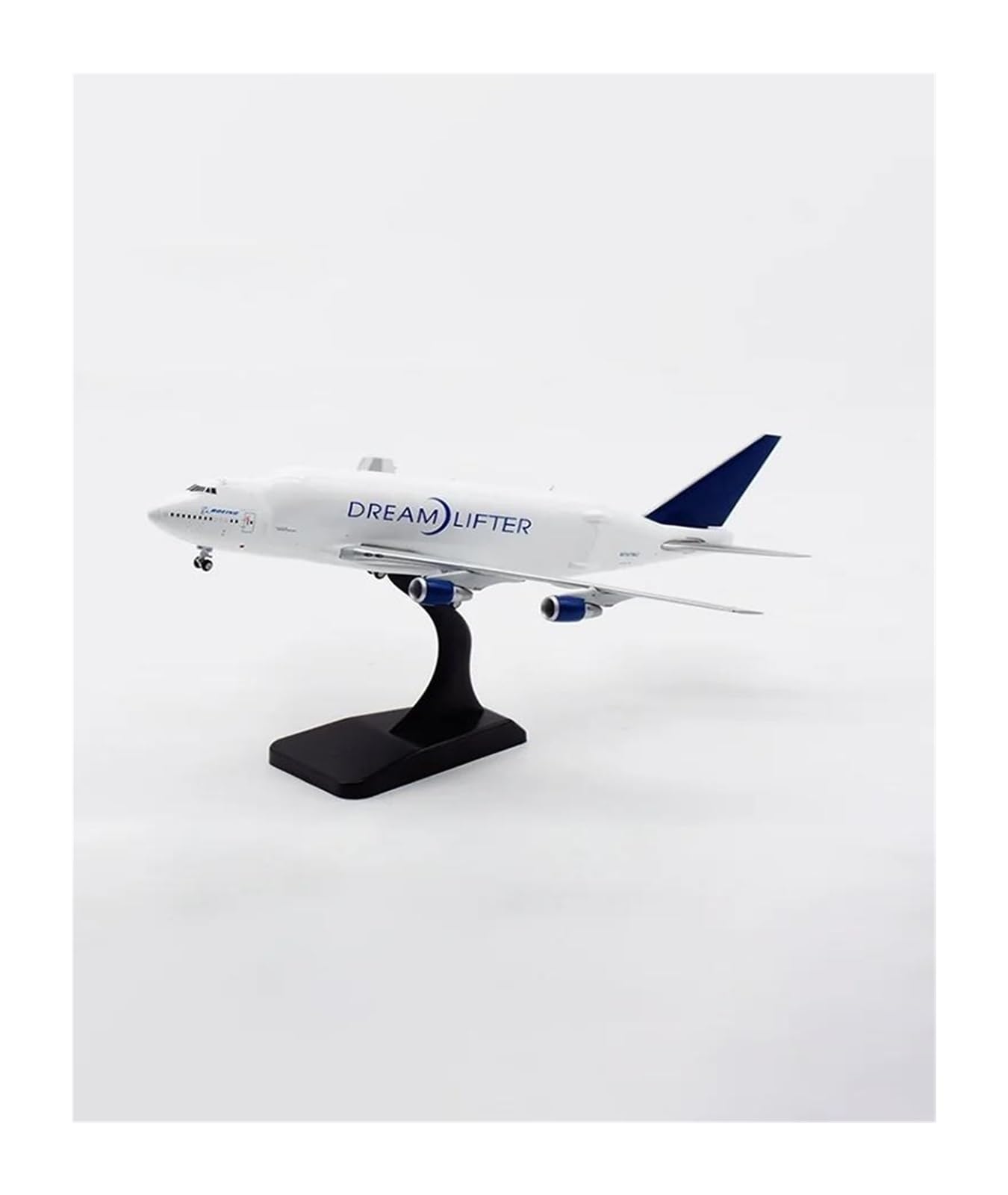 Avión de juguete B747-400LCF de metal fundido ultra resistente 1:400 6