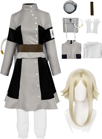 Gachiakuta Cosplay Costume Wig Set Eishia Stilza Cosplay Gachiakuta Merch Halloween Costumes