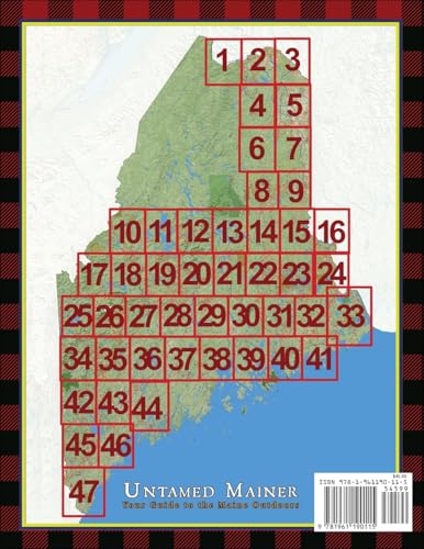 2024 Maine ATV Trail Map Atlas - Thumbnail 2