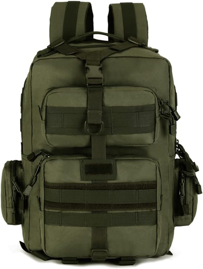 Eysee Backpack, Nylon Outdoor Backpack,Hiking Backpack Trekking Daypack，37 cm (L)*40 cm (H)*19 cm (W),Green