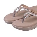 ORTHO CLUB Women Orthopedic Comfort Slippers | Soft Footwear | Anti-Slip Sole | Lightweight Flip Flops for Women | Sandals For Women WSP_72_GOLD_37 gallery image