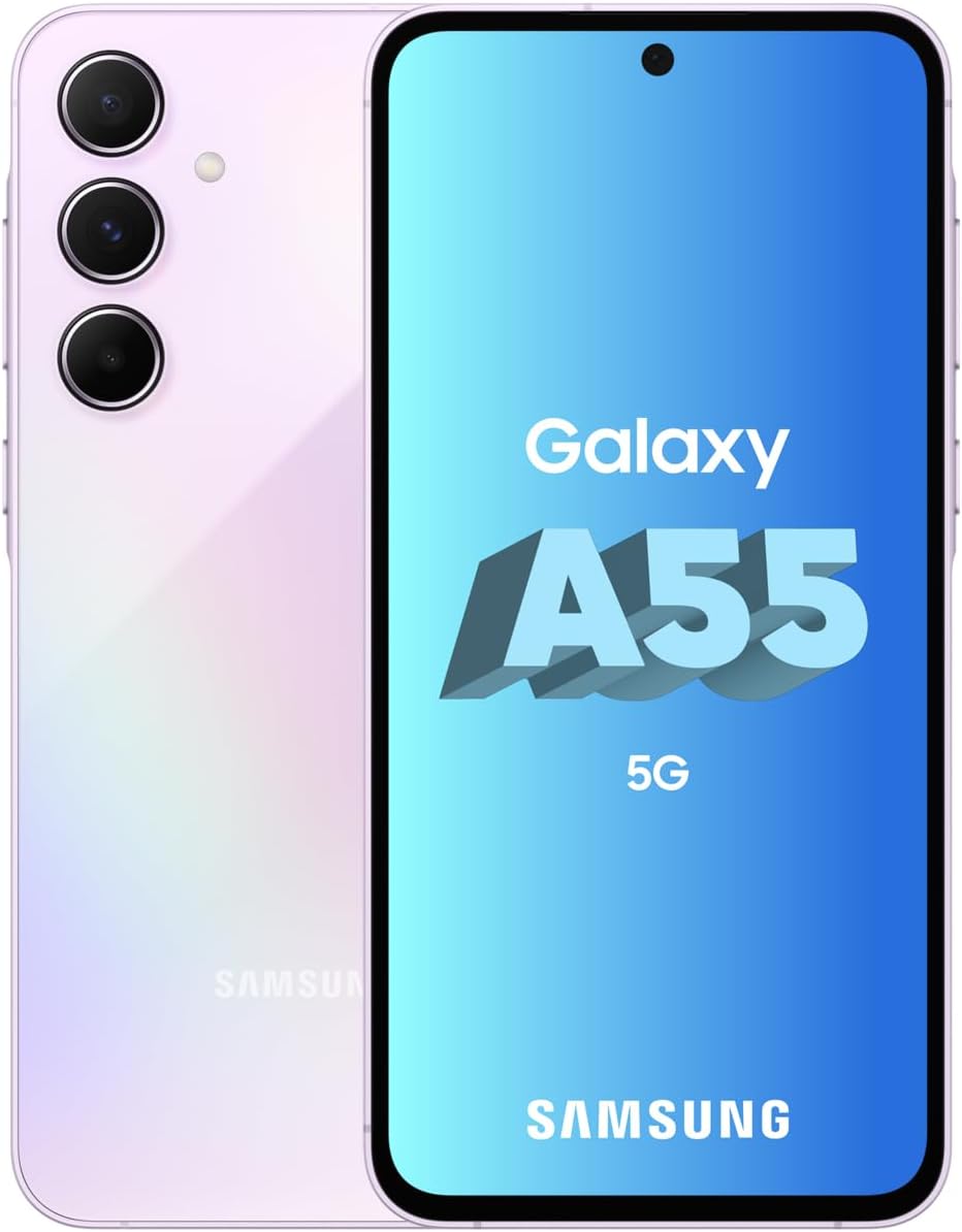 Samsung A55 (A556)/5G/DS/256GB Lilac EU, W129015895 (EU)