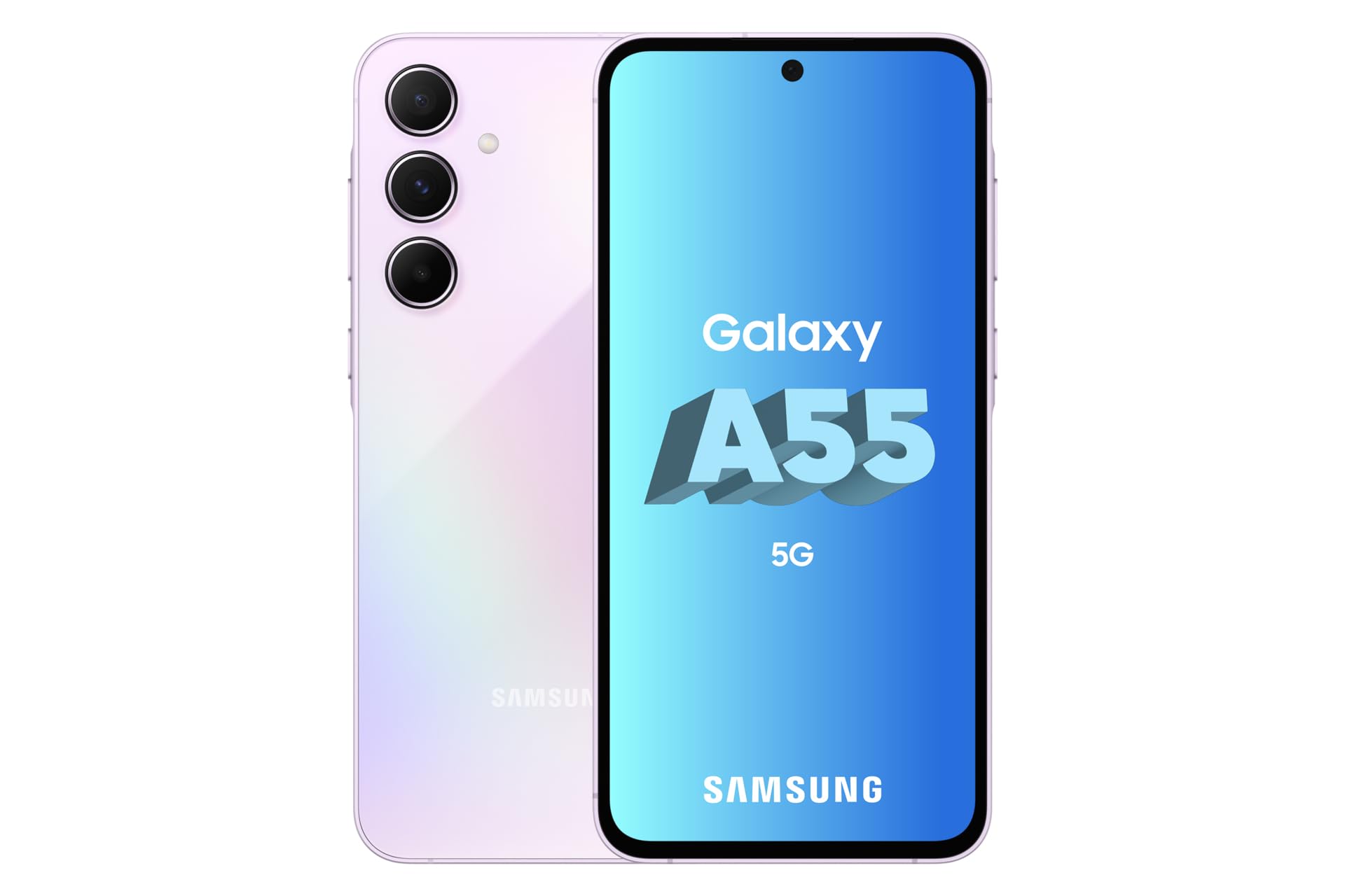Samsung Galaxy A55 Smartphone 256GB 5G Lilac : Amazon.com.be