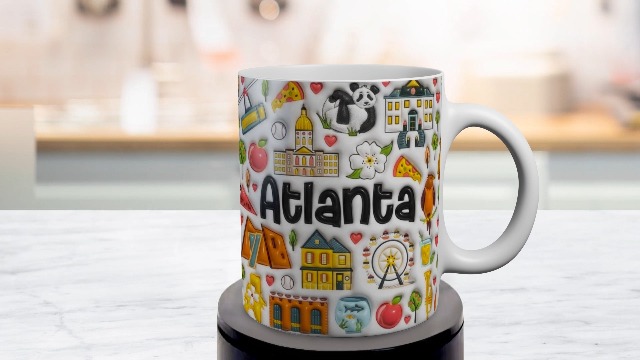 40 ml coffee cup 40 oz Mug-Double-Walled Vacuum Insulation Mist