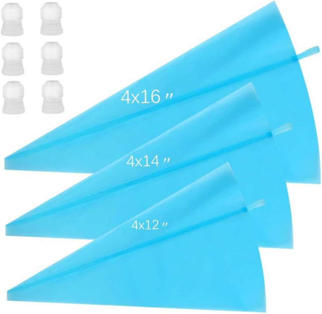 PRETYZOOM Complete Cake Decorating Tool Kit 28 Pcs Tpu Pastry Bag Set Reusable Disposable Piping Bags with Ties Tips