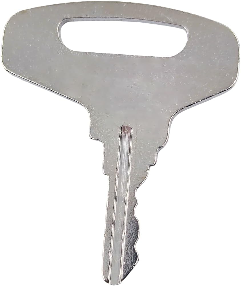 3Pcs 55240 Ignition Keys 66711-55240 164685 22379 for Kubota Allmand Broce Finn Gehl Lay-Mor Tenant Thomas Tractor Generator Skid Steer Sweeper Mini Backhoe Straw Blower