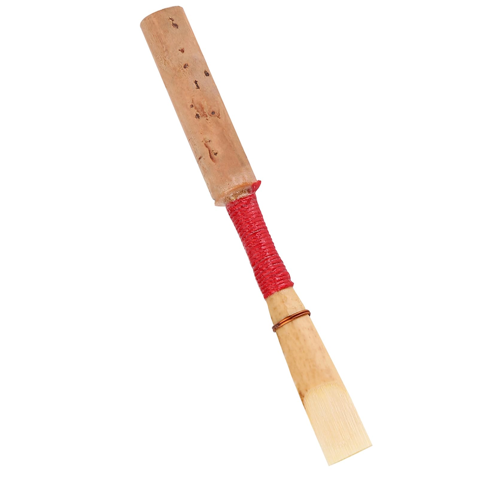 5 Pièces Anches de Hautbois de Bonne qualité, Accessoires d'instruments de Force Moyenne, étui à Roseaux Souples pour Hautbois Moyen, PACK INDIVIDUEL avec TUBE, Anches de