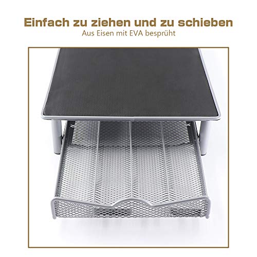 BriSunshine Portacápsulas de café de Metal Duradero, para Guardar cápsulas de café, 40 Unidades de Capacidad - Imagen 7