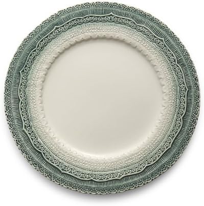 Arte Italica Finezza Holiday - Plato de carga, color verde