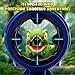 Realistic Dinosaur Moveable Shooting Toys, 2 Pack Launchers with Aiming, Roaring Dino Eyes & Belly Glow, LCD Score Record, Stocking Stuffers for Kids Toys Gifts for Boy Ages 3 4 5 6 7 8 9 10+ Year Old