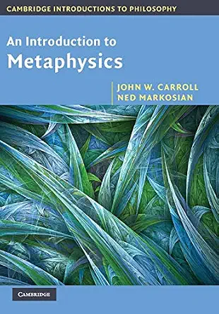 Introduction Metaphysics Cambridge Introductions Philosophy