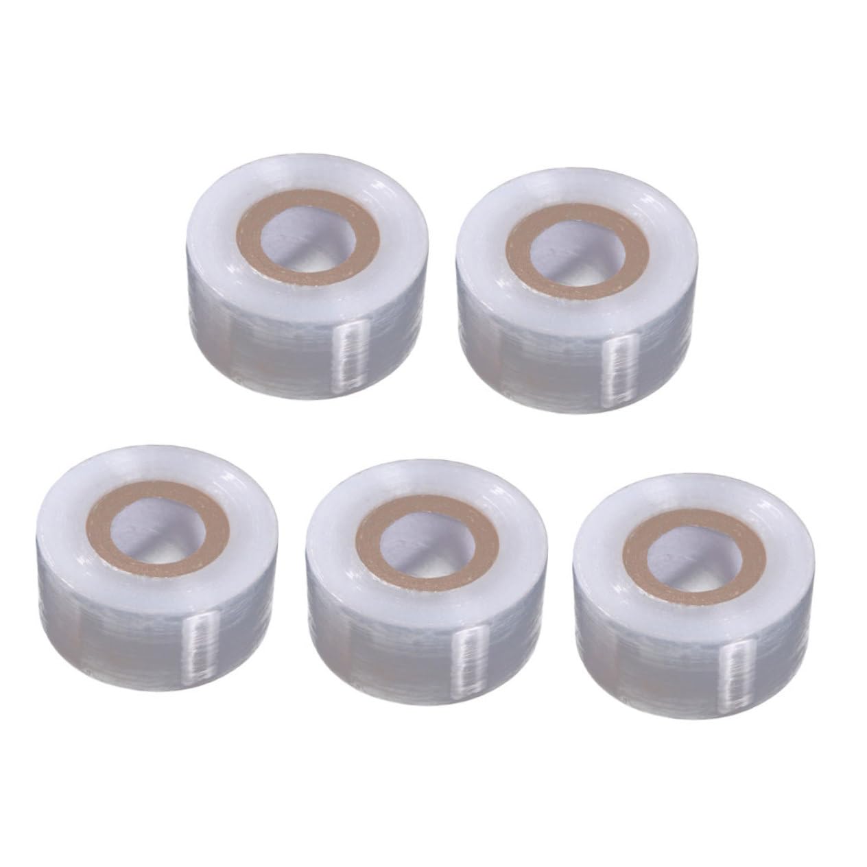 OFFSCH 5 Rolls Tape Garden Grafting Tool Pruning Tape Plant Wrapping Film Plant Grafting Film Stretchable Plants Repair Tapes Flex Tools Fruit Tree Wrapping Tape or White