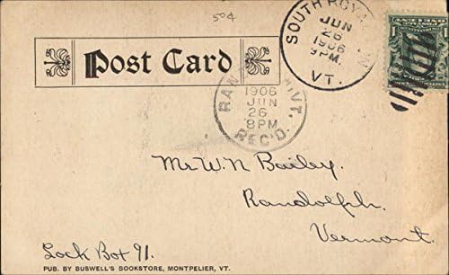 Miniatura 2 de Gulf Spring House Williamstown, Vermont VT Original Antique Postcard 1906