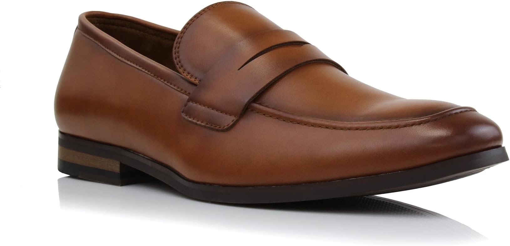 brown leather loafers mens