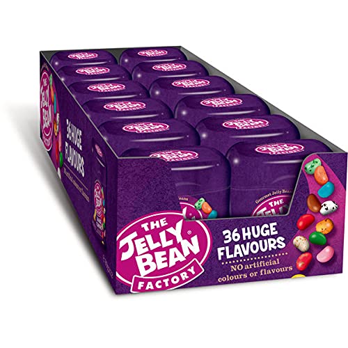 The Jelly Bean Factory 36 Huge Gourmet Flavour, 12er Pack (12 x 80g)