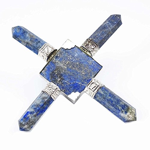 Harmonize Feng Shui Energy Generator Lapis Lazuli Pyramid Spiritual Reiki Healing Crystal #TOP3